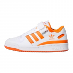 adidas Forum Low J Balti Oranžiniai Vaikams Sportbačiai Debesėlių Baltumo IG3794 35&frac12;