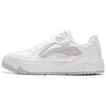 Li Ning Common 80s Sintetinės odos Mada Patogūs Neslidūs Atsparūs dėvėjimuisi Žemo profilio Ridinėjimo batai Moteri&scaron;ki sportbačiai Balti AGCU158-1 36⅓