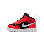 Jordan Air 1 Mid Alt Td Patogūs, lengvi, patvarūs, vidutinio ūgio vaik&scaron;čiojimo bateliai kūdikiams, juodi ir raudoni AR6352-061 US 6C