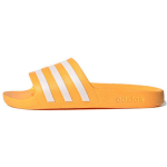 Adidas Adilette Aqua Lengvos Patogios EVA Guminis Padas Neslystantis Atsparus Dilimui Laisvalaikio &Scaron;lepetės Unisex &Scaron;lepetės Geltonos Baltos GZ5233 44⅔