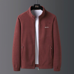 Fleece Fleece Sutir&scaron;tinta Vyri&scaron;ka Striukė Stovima Apykaklė Avinėlio Vilnos Striukė Ruduo ir Žiema Didelio Dydžio Madingas Vir&scaron;us 5XL