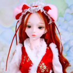 Speciali kaina DBS lėlė 1/3 BJD mechanizuotas jungtinis kūnas su makiažu, įskaitant plaukus, akis, drabužius, 62 cm auk&scaron;tis, mergaičių svajonių fėja