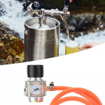 Tr21x4 Sriegio CO2 Pildymo Rinkinys Dujų Reguliatorius su Žarna ir Priedais Soda Alaus Statinei Alaus Gamybai