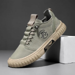 Vyri&scaron;ki laisvalaikio batai Kvėpuojantys juodi sportbačiai Madingi vairavimo, vaik&scaron;čiojimo, teniso batai vyrams Skate plok&scaron;tumėlės Zapatillas Hombre batai 39 armijos žalia spalva