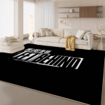 Paskutiniai i&scaron; mūsų Logotipo Kambario Kilimėliai Pigiau Neslystantis Modernus Svetainės Balkono Spausdintas Sveikinimo Kilimas 60x90 cm