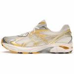 KITH x ASICS GT 2160 Atsparūs trinčiai Žemi Bėgimo Bateliai Unisex Balti Geltoni Sportbačiai 1203A994-100 42.5 white
