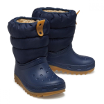 Crocs Vaikams Classic Vaikams Neo Puff Batai 207684 4pq Crocs Basutės &Scaron;lepetės Zibbitz Batai Puff Žieminiai J2(210) black