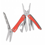 NexTool Mini Flagship 10 IN 1 Daugiafunkcis sulankstomas EDC rankiniai įrankiai Ki&scaron;enės Replės Atsuktuvas Butelių atidarytuvas Lauko Daugiafunkcis įrankis raudona