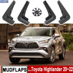 4x purvasaugis Toyota Highlander Kluger purvasaugiai purvasaugiai purvasaugiai ratų padangos dangtelio apsauga