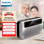 Philips SBM120 Ne&scaron;iojamas FM radijas su MP3 grotuvu sidabras
