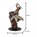 MOC Attack on Titan Filmo Levi Ackerman Figūrėlė Modelis Statybiniai Blokeliai Kareivis Veiksmo Figūrėlė Surinkimo Plytelės Žaislas Dovana