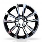 Suderinamas su 17 colių R-Line ratlankiais, skirtiems Volkswagen Golf ir Sagitar, aliuminio lydinio ratlankiais