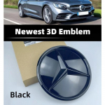 Grotelių emblema Žvaigždės logotipas Automobilio priekinių grotelių ženklelis Mercedes BenzW204 W205 X253 W213 W212 W176 W177 W167 W246 W117 Aksesuarai G-W463 2004-2018