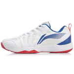 Li Ning Ace Textile, Synthetic Leather Cushioning Slip Resistant Abrasion Resistant Low top Badminton Shoes Men's AYTP011-13 43