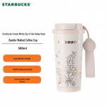 Starbucks dvigubas nerūdijančio plieno kavos puodelis