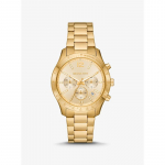 Michael Kors Negabaritinis Berkley Aukso Atspalvio Laikrodis MK7411 auksas