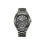 CITIZEN Eco Drive saulės energija maitinamas kvarcinis laikrodis su nerūdijančio plieno apyranke 41 mm Vyri&scaron;ki laikrodžiai BM7637-81H BM7637-81H gray