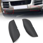 1 pora Priekinio buferio kairės ir de&scaron;inės pusės vilkimo kablio dangtelis Tinka Porsche Cayenne 2008 2009 2010 Front