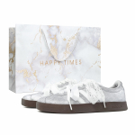 Adidas VL COURT 2.0 Sweet Silver Whisper, Specialus pirkinių mai&scaron;elis Lengvi žemi krep&scaron;inio batai Unisex Sidabriniai Balti JS3003(Team920-BOX) 37⅓