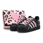 Adidas Originals Superstar 2 Poros GS Party Puppy, Mielas Augintinio Dizainas, Anti-Age, Saldus Ir Mielas Žemi Aulas JH9977(Team1655-S-BOX) 35⅔