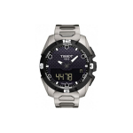 Tissot T-Touch Solar Kvarcinis laikrodis Vyri&scaron;ki laikrodžiai Juodas T091.420.44.051.00 Black Dial