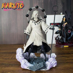 Naruto Anime Modelis 28cm Uchiha Madara Veiksmo Modelis PVC Statulėlė Kolekcionuojamas Vaikų Žaislas Dovana Patvarus Kolekcija