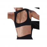 Nike Zenvy moteri&scaron;kas sportinis liemenukas su lengva atrama ir lengvu pamu&scaron;alu, juodas HQ3957-010 L black