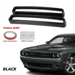 2015-2026 Dodge Challenger Juoda Raudona Geltona Grotelių Įdėklų Dangtelio Apdailos Elementai 2 Vnt Priekinės Grotelės