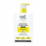 Chemist At Play Bright Boost SPF Kūno Losjonas | Su 5% Niacinamidu & SPF 50+ PA++++ | 24 val. drėkinimas | Lengva & Nenusausinanti formulė
