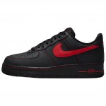 Nike Air Force 1 Kvėpuojantys žemi krep&scaron;inio/riedlenčių batai Vyri&scaron;ki Juodi Raudoni HQ2037-005 40.5