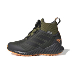 Adidas Fortatrail Slip Resistant Anti Kick Mid top Kids' Running Shoes Black Green Kids' G27562 29 black