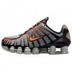 Nike Shox TL &Scaron;viesiai Dūminis Ry&scaron;kiai Mandarininis Vyri&scaron;ki Sportbačiai Pilki &Scaron;viesiai Dūminiai Pilki Juodi AV3595-011 43