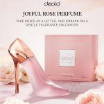 deold Džiugus Rožių Kvepalai Unisex &ndash; Gėlių Eau de Parfum Ilgai I&scaron;liekantis Romanti&scaron;kas Kvapas 50ml 50ml