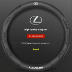 Automobilio anglies pluo&scaron;to odos vairo apdangalas, skirtas Lexus F Sport ES200 ES300 RX300 LS500h GS300 IS300 CT200h NX300 UX300 LX570 GX