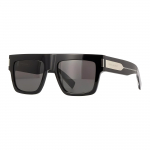 Saint Laurent Netaisyklingo Rėmelio Saulės Akiniai Su Logotipu Vyri&scaron;ki Akiniai Juodi SL628001 55,Black