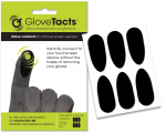 GloveTacts laidūs jutiklinio ekrano lipdukai &ndash; lengviausias būdas padaryti jūsų pir&scaron;tines suderinamas su jutikliniu ekranu Itin plonos pir&scaron;tinės juoda