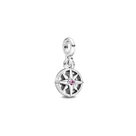 Pandora mini kompaso pakabukas 798975C01 ruda