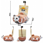Laboon Mink&scaron;tas figūrėlė One Piece Tony Chopper Sunny Kun Going Merry Uta Modeliai Animaciniai &Scaron;iaudų Skrybėlių Piratai Ženklas Banginių Salos Figūrėlės