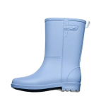 Moteri&scaron;ki pusblauzdžiai madingi neslystantys lietaus batai su vilnos pamu&scaron;alu, vandeniui atsparūs PVC batai lauko sąlygoms, &scaron;ilti rudeniniai žiemos ankle boots 39 gray