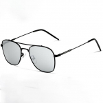 VEITHDIA Polarized Brand Designer Akiniai nuo saulės Vyrai Moteri&scaron;ki Vintažiniai Akiniai nuo Saulės Akiniai 3820 sidabras