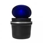 Automobilio &scaron;iuk&scaron;liadėžė Auto Led Holder Blue Led Light Neslystanti guma 9.2*6.5cm