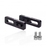 ZTTO Dviratinis V tipo stabdžių prailgintuvas Dviratinio rato prailgintas konversinis sėdynės keitiklio adapteris 406 į 451 juoda