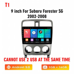 Icreative Car Radio, skirtas Subaru Forester SG 2002-2008 Android Multimedia Video Player Navigation 2 Din Autoradio