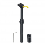 mi.xim 30,9 mm dviračio la&scaron;intuvas sėdynės stulpelis rankiniu būdu valdomas dviračio sėdynės vamzdis 100 mm reguliuojamo auk&scaron;čio With Black Diameter Conversion Sleeve juoda