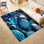 3D kilimas Spalvingas akmens kilimėlis Mink&scaron;tas kilimas miegamajame Mielas kilimėlis koridoriuje sugeriantis tualeto kilimėlis Didelis vonios kilimėlis 100x150cm 1pcs