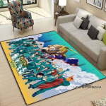 My Hero Academia Anime Kilimas ir kilimėlis Mada Pradžia Animacinis filmas Papuo&scaron;kite kilimėlį svetainė miegamasis Plotas Kilimų studija Verandos lovos kilimėlis 120cm x 160cm