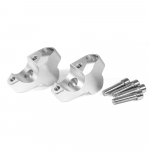28 mm rankenos stovas, skirtas Husqvarna Norden 901 Norden901 2022 &ndash; priedai Vairo auk&scaron;tis auk&scaron;tyn juda atgal adapteris sidabras