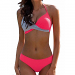 Naujas Bikini Push Up maudymosi kostiumėlis Moteri&scaron;kas maudymosi kostiumėlis maudymosi kostiumėlis plius dydžio bikinių rinkinys S