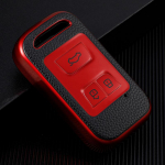 Odinis TPU automobilio nuotolinio valdymo pulto dangtelis, skirtas Chery Tiggo 3 5X 4 8 Glx 7 2019 2020 Arrizo, skirtas Cheri Tiggo 8 dėklo laikiklio apsaugos priedai raudona