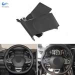 Skirtas Renault Megane 4 Kadjar Koleos Talisman Scenic 2016 2017 automobilio vairo dangtelis juodas perforuotos odos vidus gray